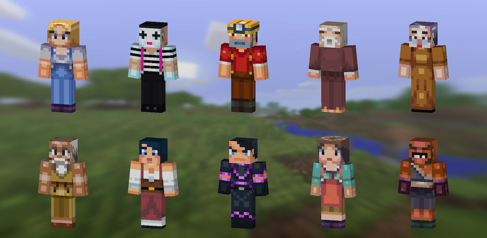 Skin Themes in Minecraft Pocket Edition